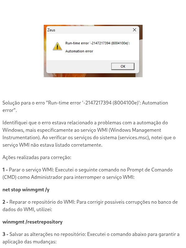 Run-Time (Automation error)