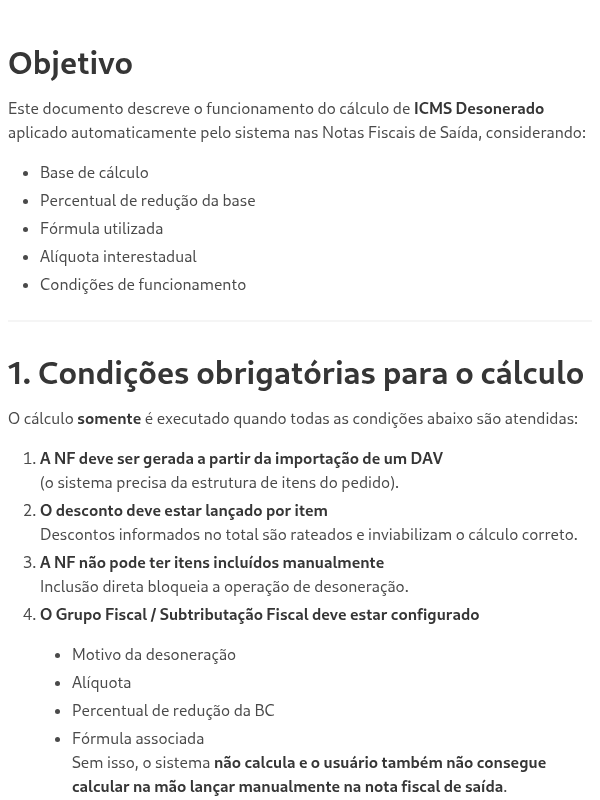 Como é calculado o ICMS Desonerado ou ICMS Dispensado - Redução ou isenção do Imposto sobre Circulação de Mercadorias e Serviços